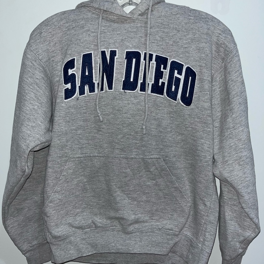 Gray “San Diego” hoodie